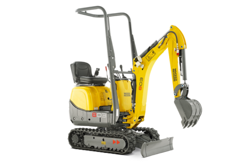 mini digger hire